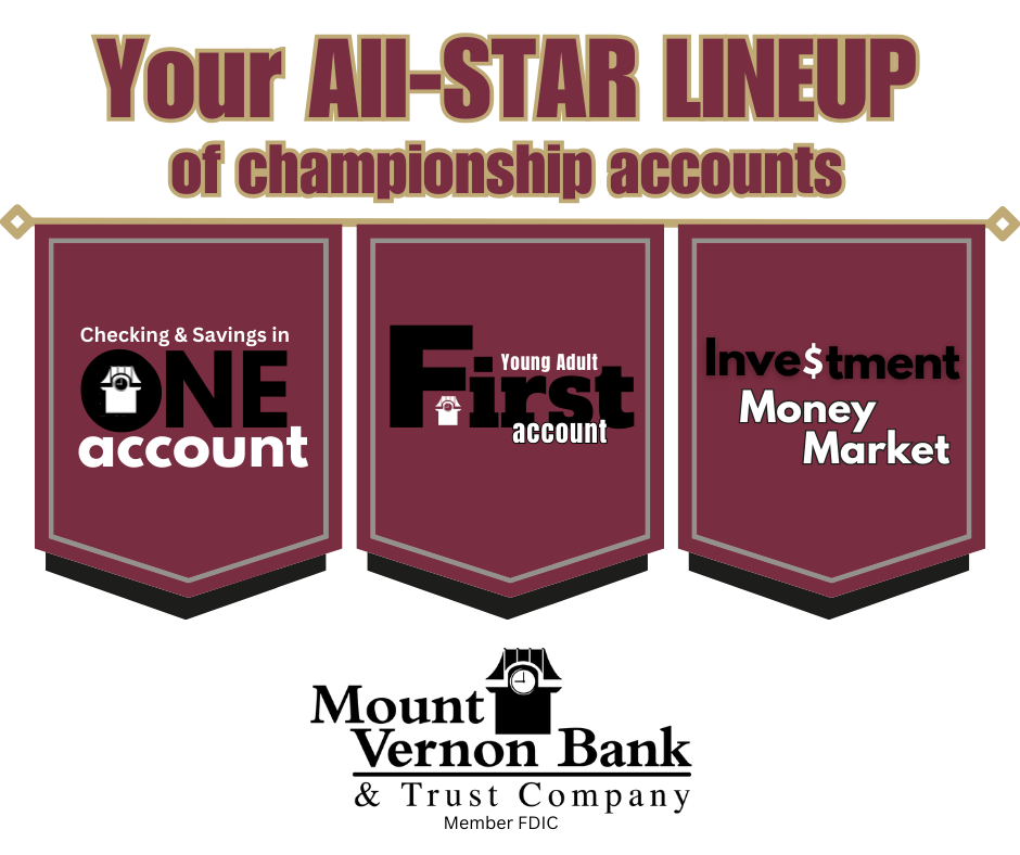 Advertisement for our all-star lineup of accounts