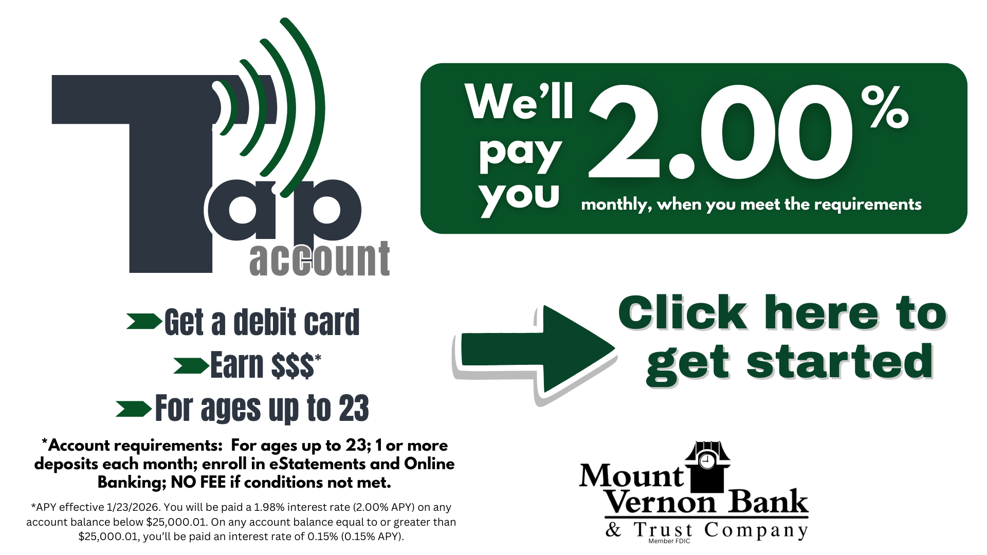 TAP ACOUNT INFORMATION