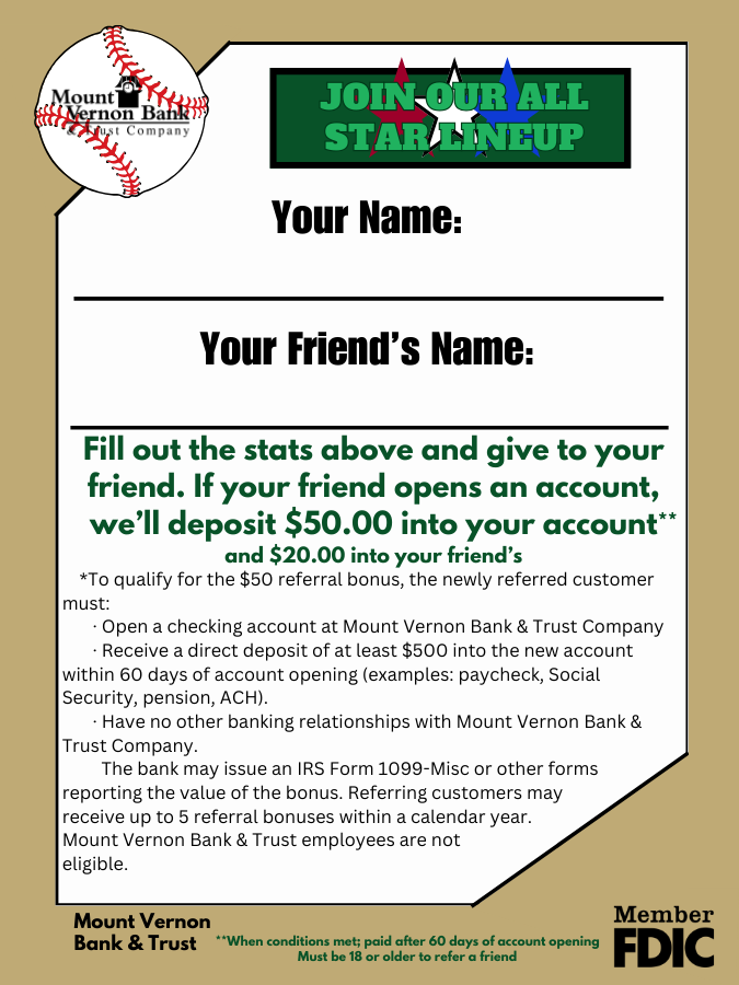 Form to refer a friend